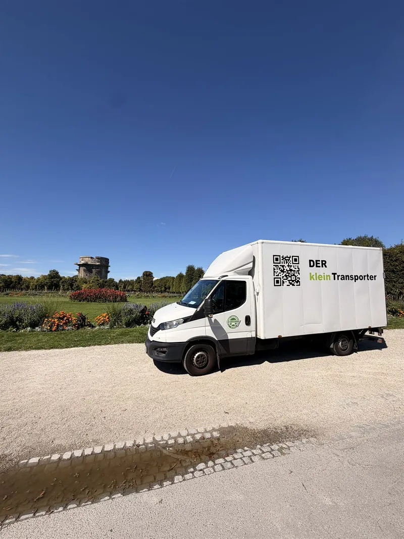 Termingenaue Anlieferung mit einem Kleintransporter